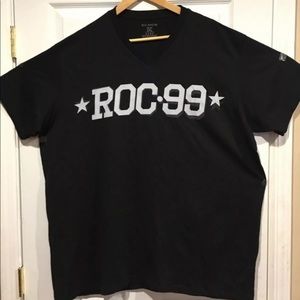 ROCAWEAR  MEN `S ROC 99   COLOR  BLACK  T-SHIRT